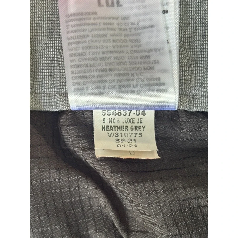 Banana Republic Luxe City Shorts Men's Size 44 Gray Cotton Stretch Slash Pockets